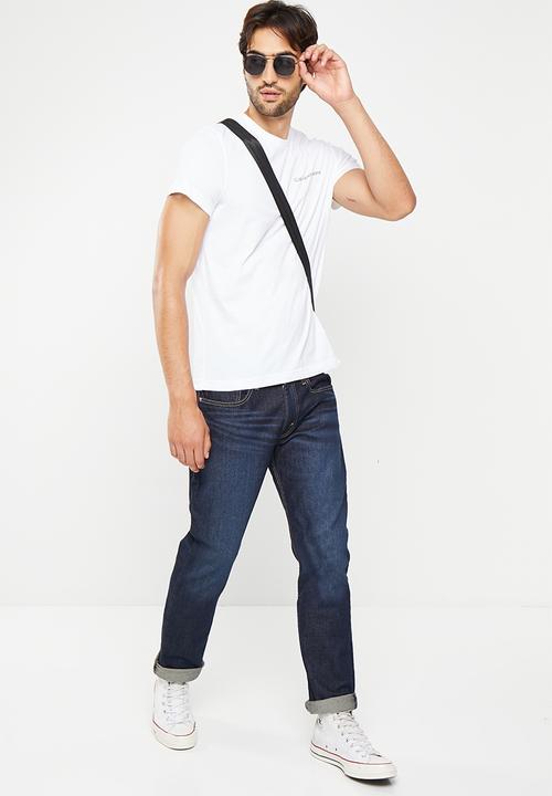 Calvin Klein - Chest institutional slim short sleeve tee - white