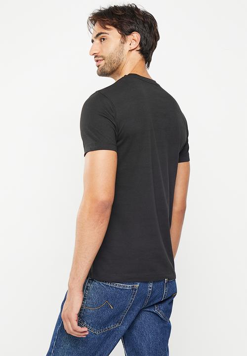 Calvin Klein - Core monologo pocket tee - black