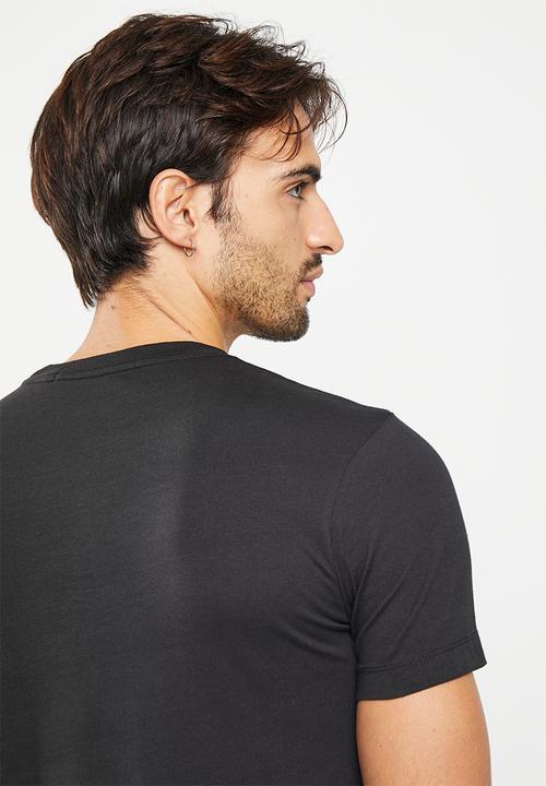 Calvin Klein - Core monologo pocket tee - black
