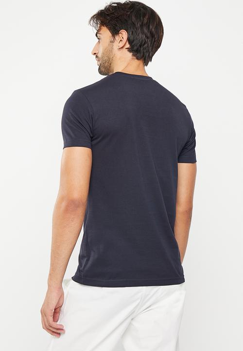 Calvin Klein - Core institutional logo slim tee - navy