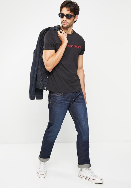 Calvin Klein - Core institutional logo slim tee - black