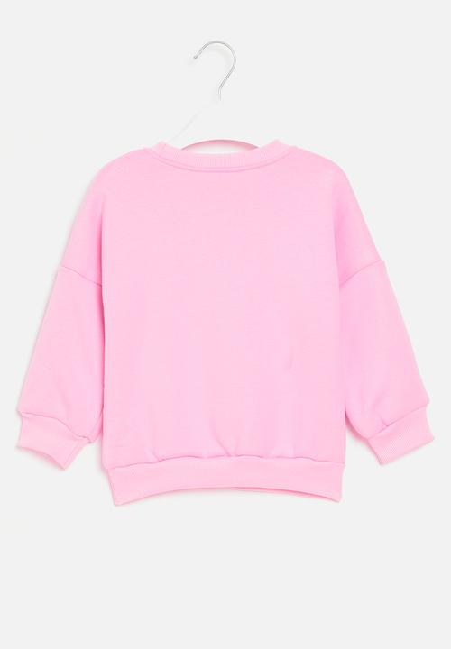 Pop Candy - Rainbow sweatshirt - pink