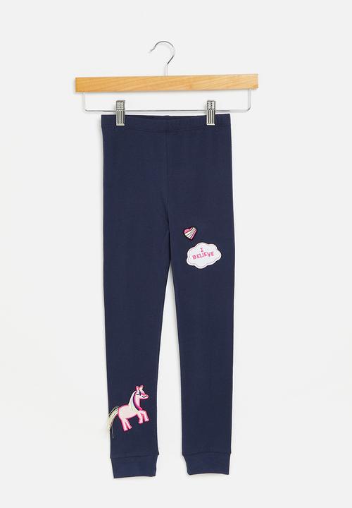 Pop Candy - Unicorn legging - navy