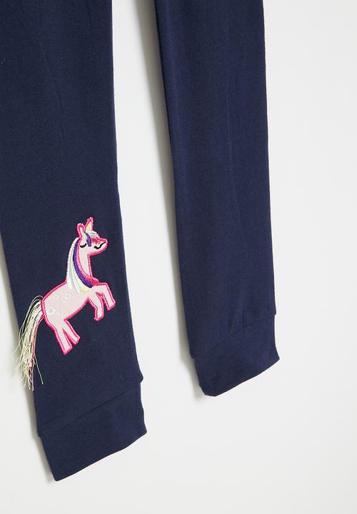 Pop Candy - Unicorn legging - navy