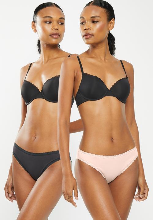 H&M - 4-pack cotton bikini briefs - multi