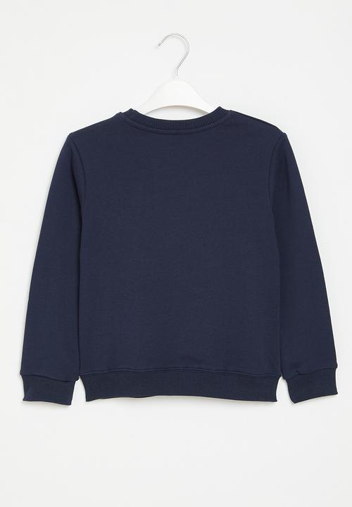 Pop Candy - Girls unicorn sweatshirt - navy