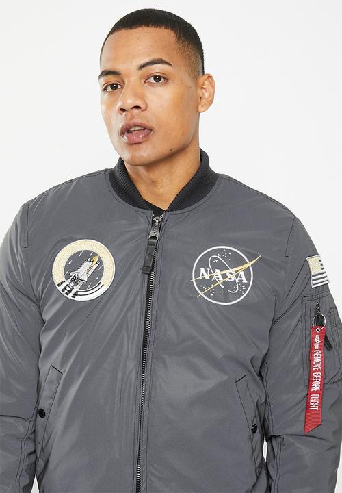 Alpha Industries - Ma-1 nasa reflective - black