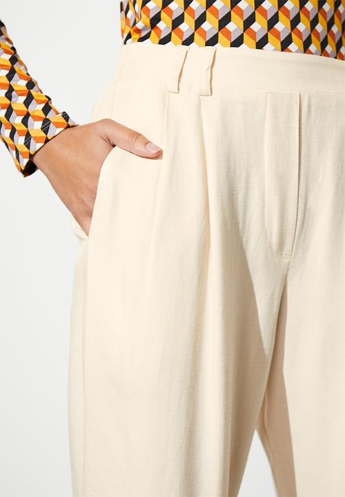 Superbalist - Twill tapered trouser - neutral