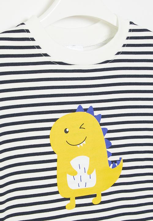 Pop Candy - Stripe sweatshirt - navy
