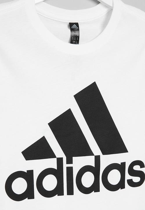 adidas Performance - U bos tee - white & black