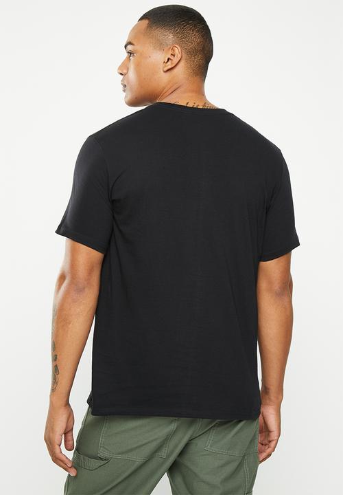 Holmes Bro's - Classic shield short sleeve tee - black