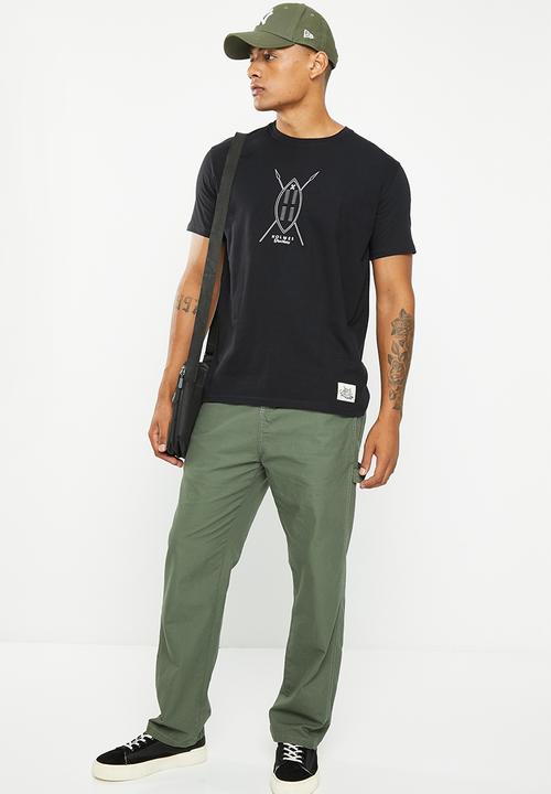 Holmes Bro's - Classic shield short sleeve tee - black