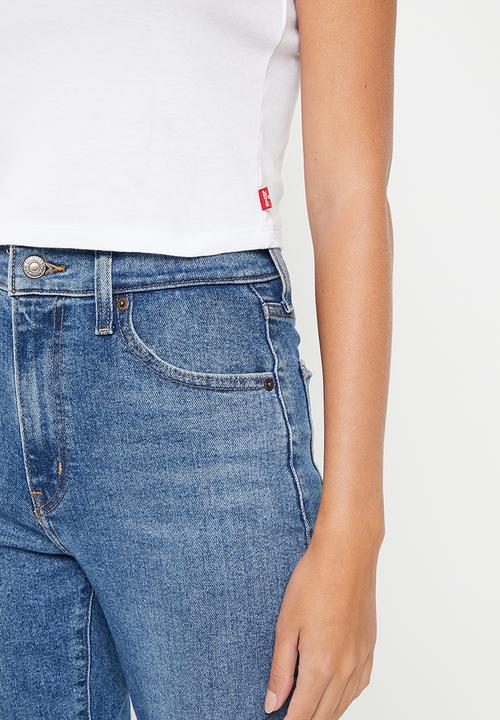Levi’s® - Graphic ringer mini tee - bright white
