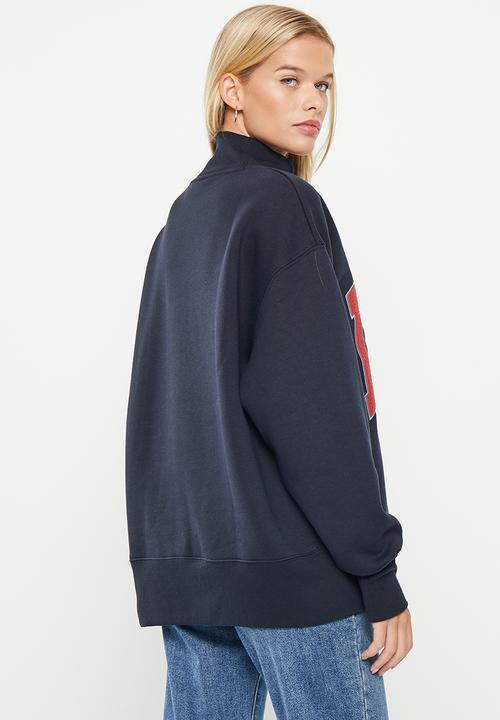 Levi’s® - Graphic gardenia crew collegiate - nightwatch blue