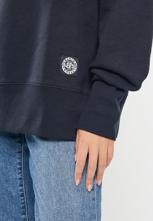Levi’s® - Graphic gardenia crew collegiate - nightwatch blue