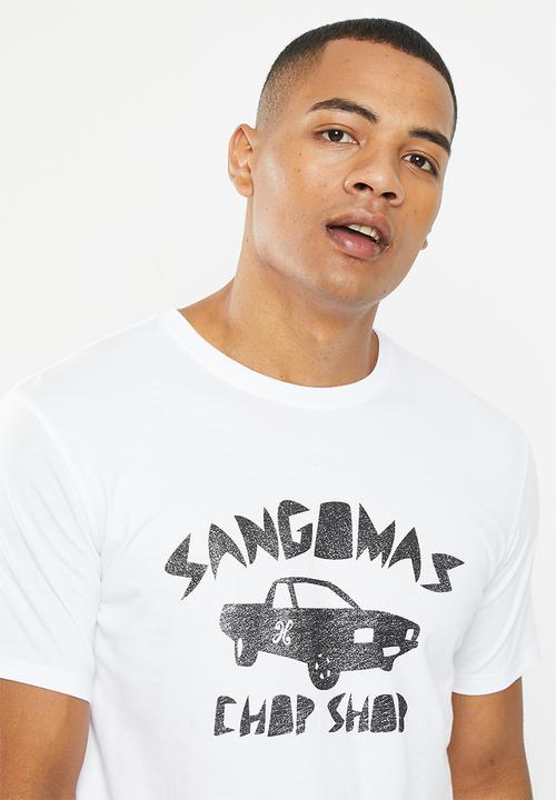 Holmes Bro's - Sangomas short sleeve tee - white
