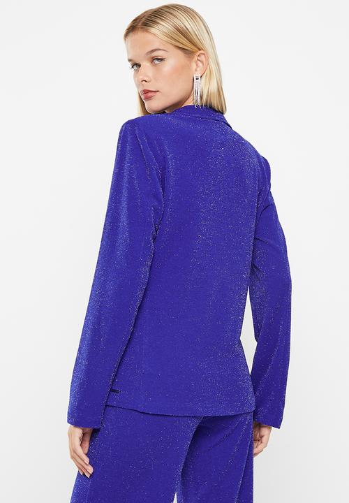 SISSY BOY - Generation: sparkle suit jacket - cobalt