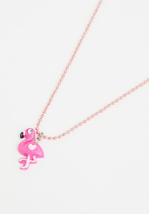Pop Candy - Flamingo necklace - pink