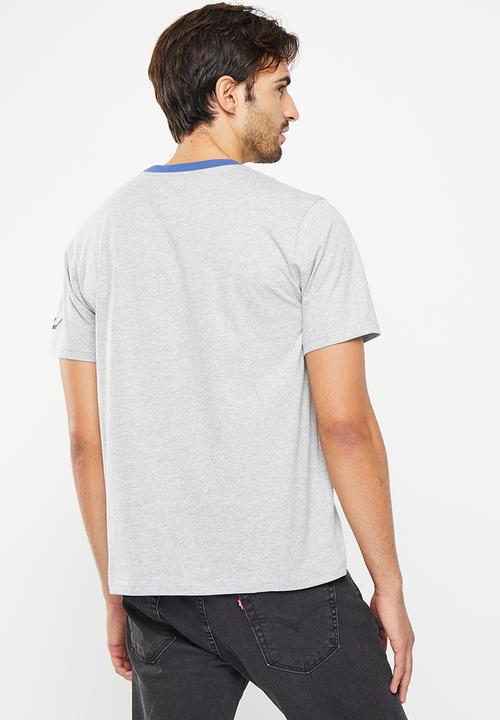 Levi’s® - Short sleeve relaxed fit tee bw stripe mhg graphic - grey 