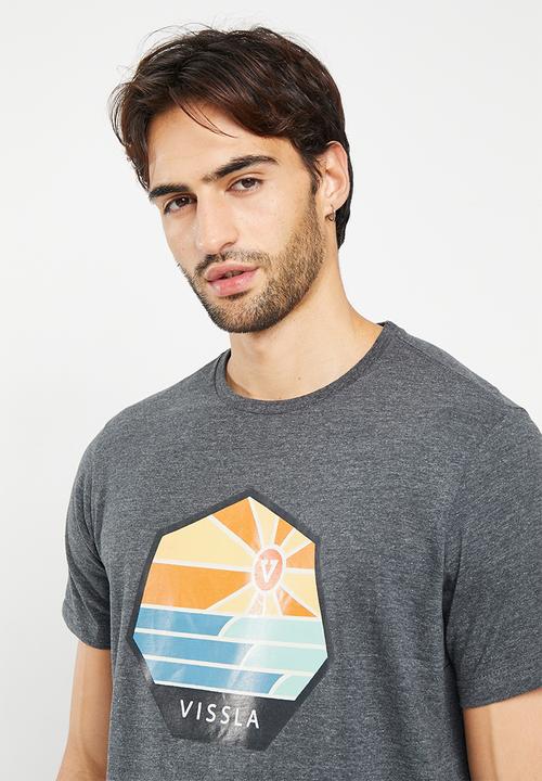 Vissla  - Sunburnt minds short sleeve tee - black