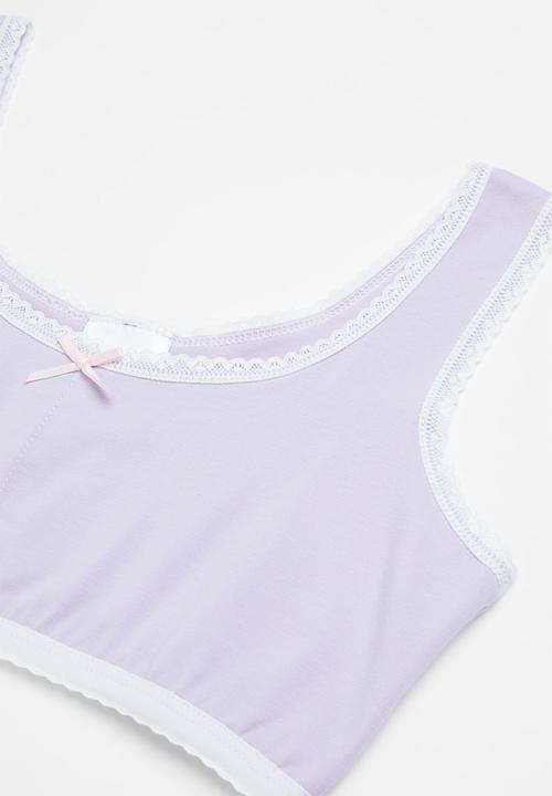 Pop Candy - Girls bra - lilac