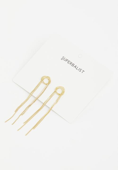 Superbalist - Harlow statement earrings-gold