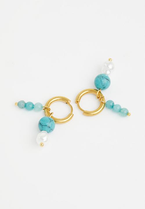 Superbalist - Anya hoop earrings - gold