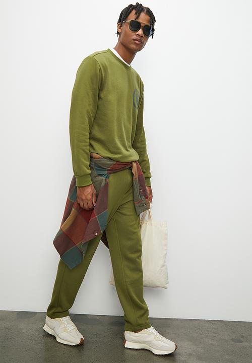 STYLE REPUBLIC - Tapered sweatpant - khaki