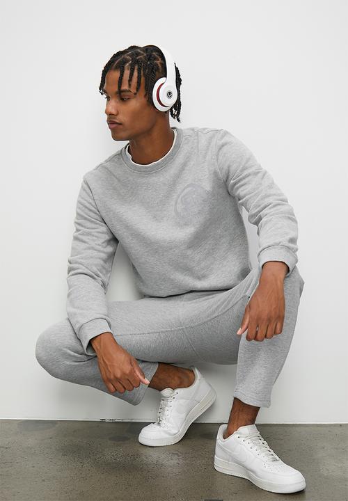STYLE REPUBLIC - Tapered sweatpant - grey melange