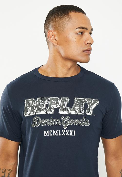 Replay - Replay t-shirt - blue 