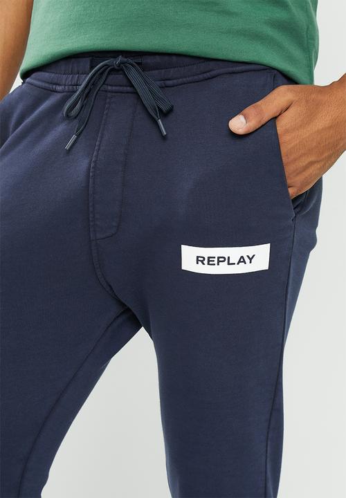 Replay - Pantalone pants - blue 