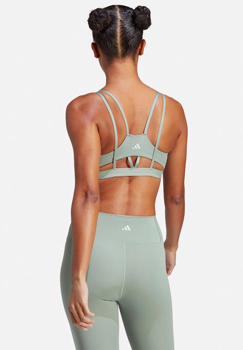 adidas Performance - Yo l sto ls bra - silver green