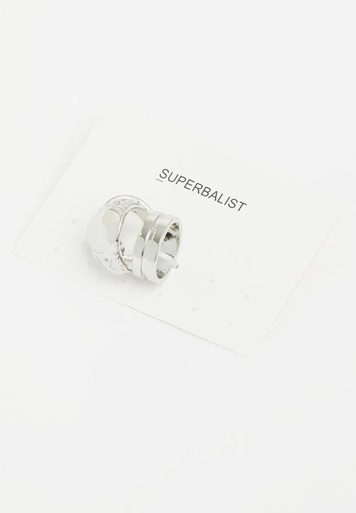 Superbalist - Corey multi ring pack - silver