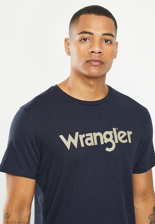 Wrangler - Kabel short sleeve tee -  Navy