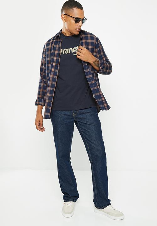 Wrangler - Kabel short sleeve tee -  Navy