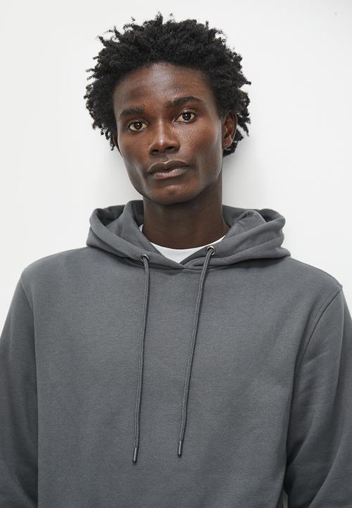 Superbalist - Maddox basic pullover hoodie - charcoal