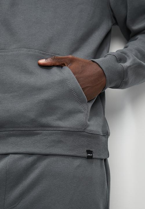 Superbalist - Maddox basic pullover hoodie - charcoal