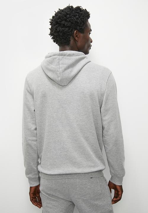 Superbalist - Maddox basic pullover hoodie - grey melange