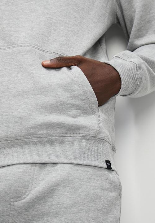 Superbalist - Maddox basic pullover hoodie - grey melange