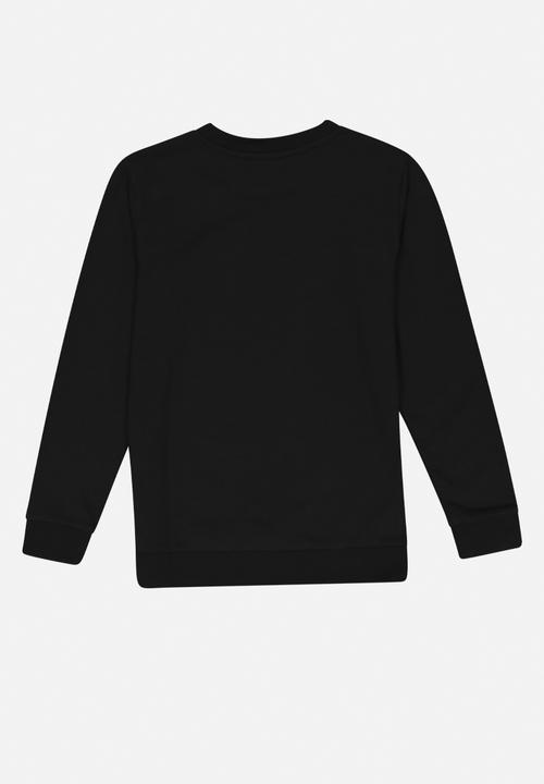 adidas Originals - Trefoil crew - black