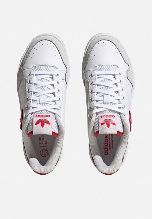 adidas Originals - Ny 90 j - ftwr white/grey one/better scarlet