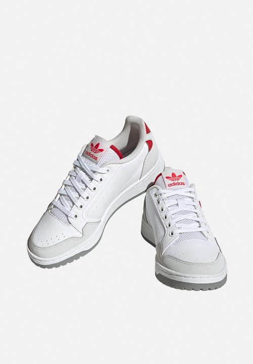 adidas Originals - Ny 90 j - ftwr white/grey one/better scarlet
