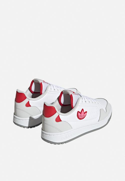 adidas Originals - Ny 90 j - ftwr white/grey one/better scarlet