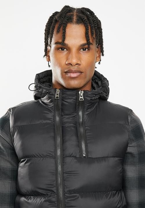 Brave Soul - Titan jacket - black