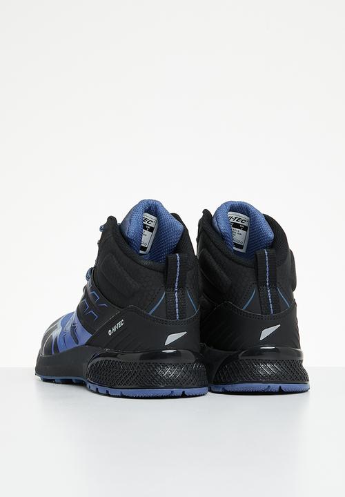 Hi-Tec - Trail pro mid jnr - black & blue