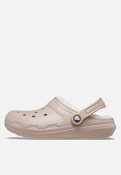 Crocs - Classic lined clog - mushroom & bone