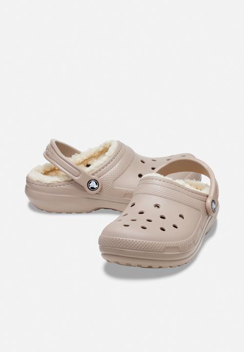 Crocs - Classic lined clog - mushroom & bone