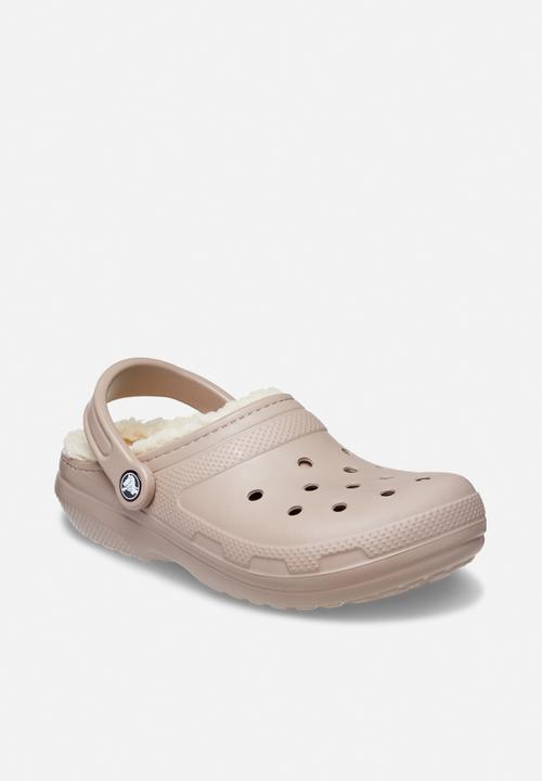 Crocs - Classic lined clog - mushroom & bone