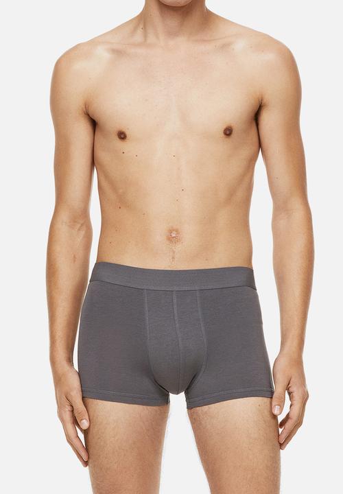 H&M - 5-Pack short trunks - grey/black