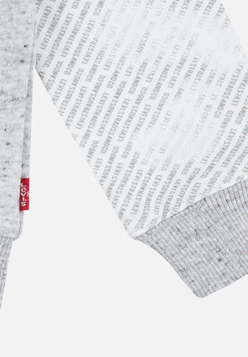 Levi’s® - Lvb colorblock hoodie tee & d - blue & white